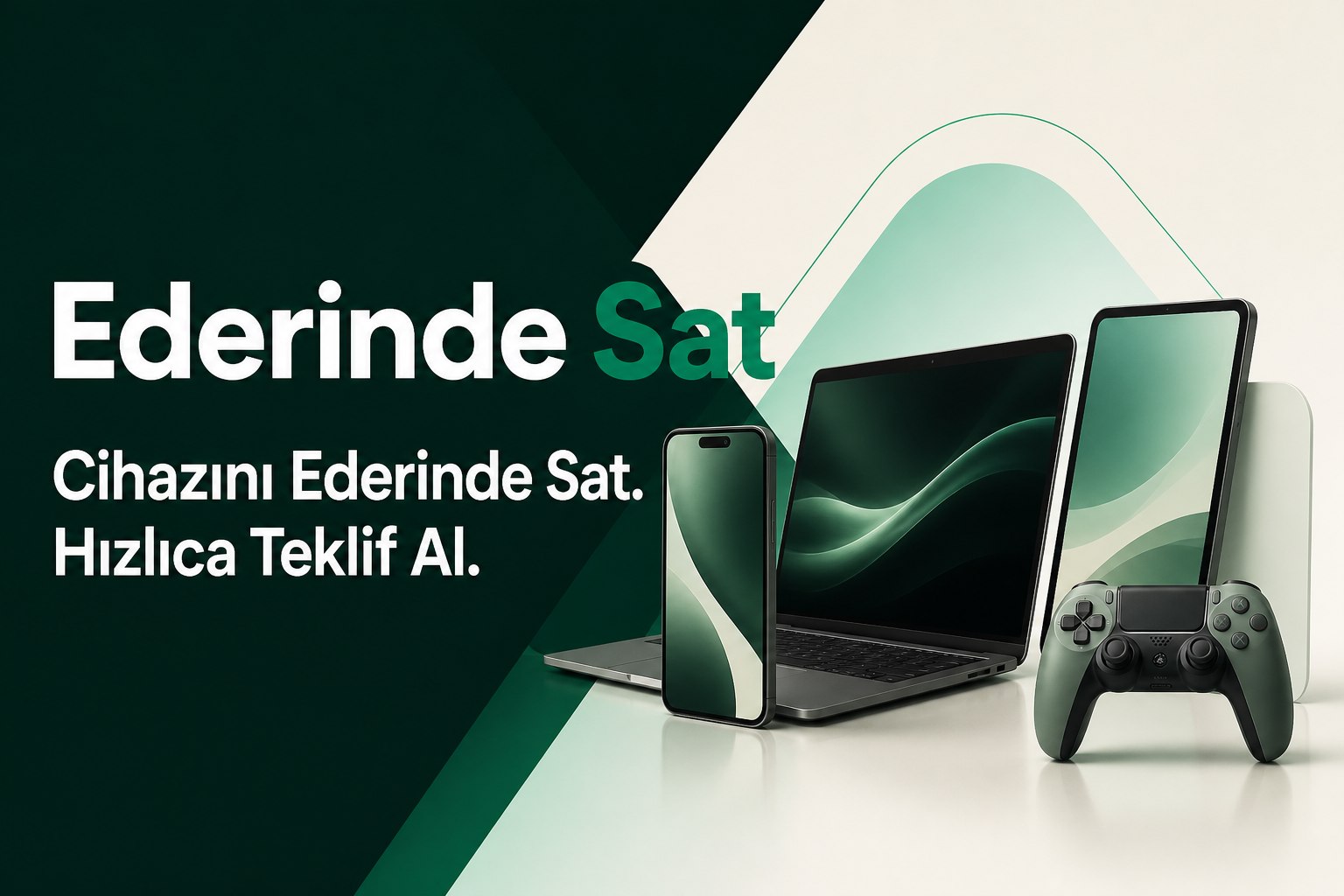 Ederinde Sat — Cihazını ederinde sat, hızlıca teklif al